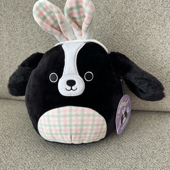 NWT 🐶 🐣 8" Nathaniel Cocker Spaniel Dog Bunny Ears Easter - Picture 3 of 5